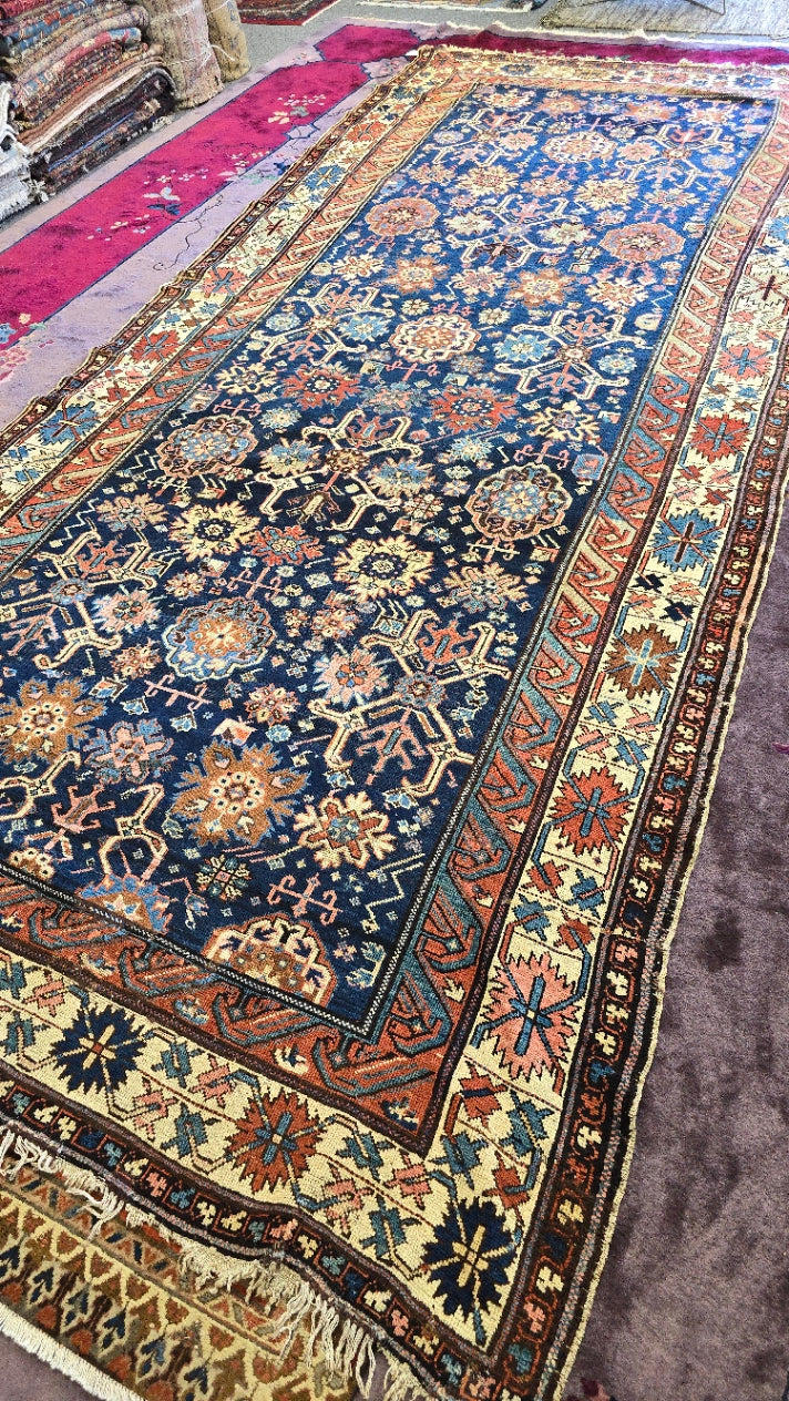 Collector's Antique Daghestan Rug – Late 19th Century | 6.2 x 14 ft Full-Pile Caucasian Runner (Copy)