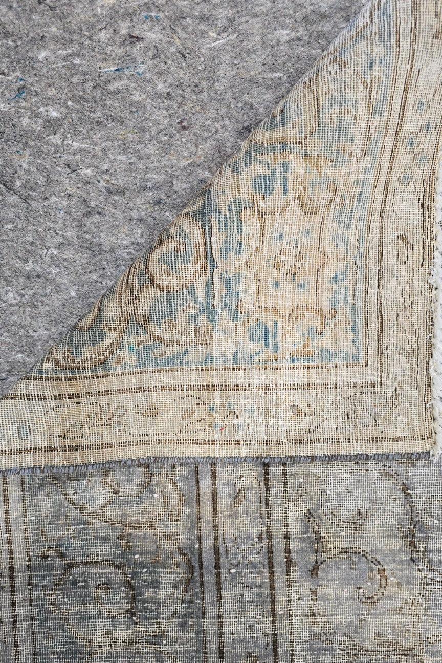 10406 – 9 x 13.6 ft | Distressed Overdyed Persian Rug
