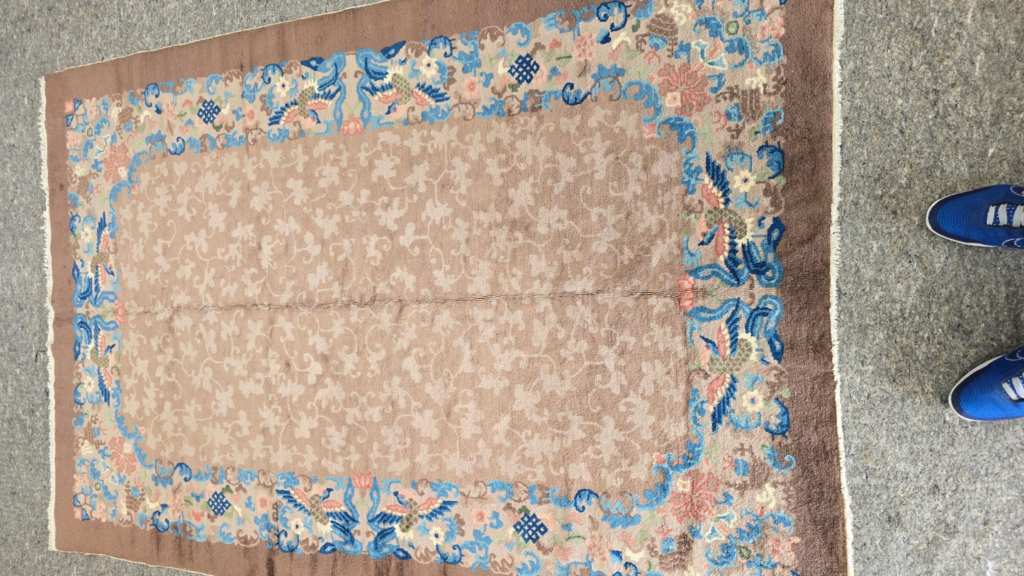 Early 20th Century Chinese "Fette" Art Deco Rug