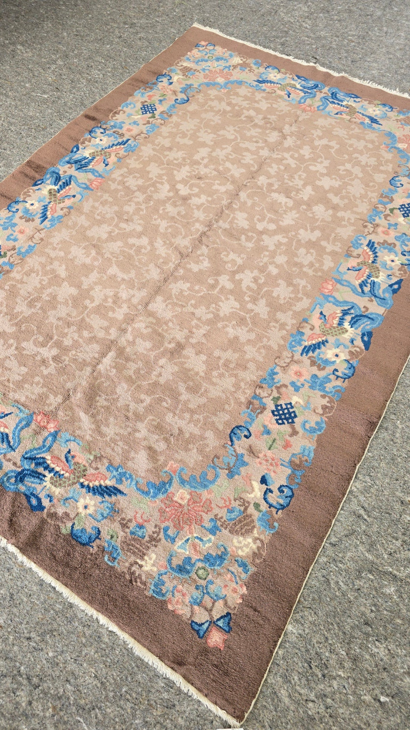Early 20th Century Chinese "Fette" Art Deco Rug