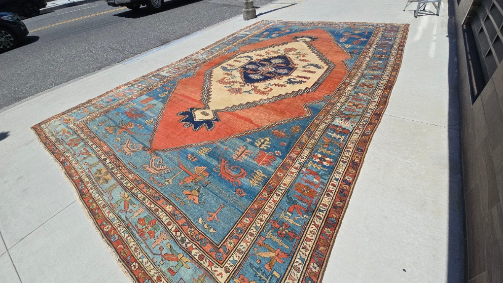 19th Century Palace sized Bakshaish 12.6x19.5