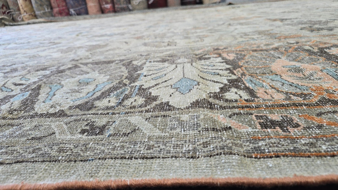 Antique Persian Sultanabad Rug – Hand-Knotted Wool (Circa 1920) (#10429) – 12 x 16.10