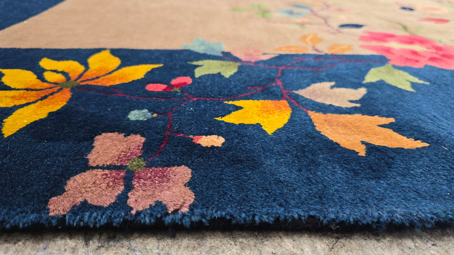 1920s Art Deco Nichols Chinese Rug 9x12