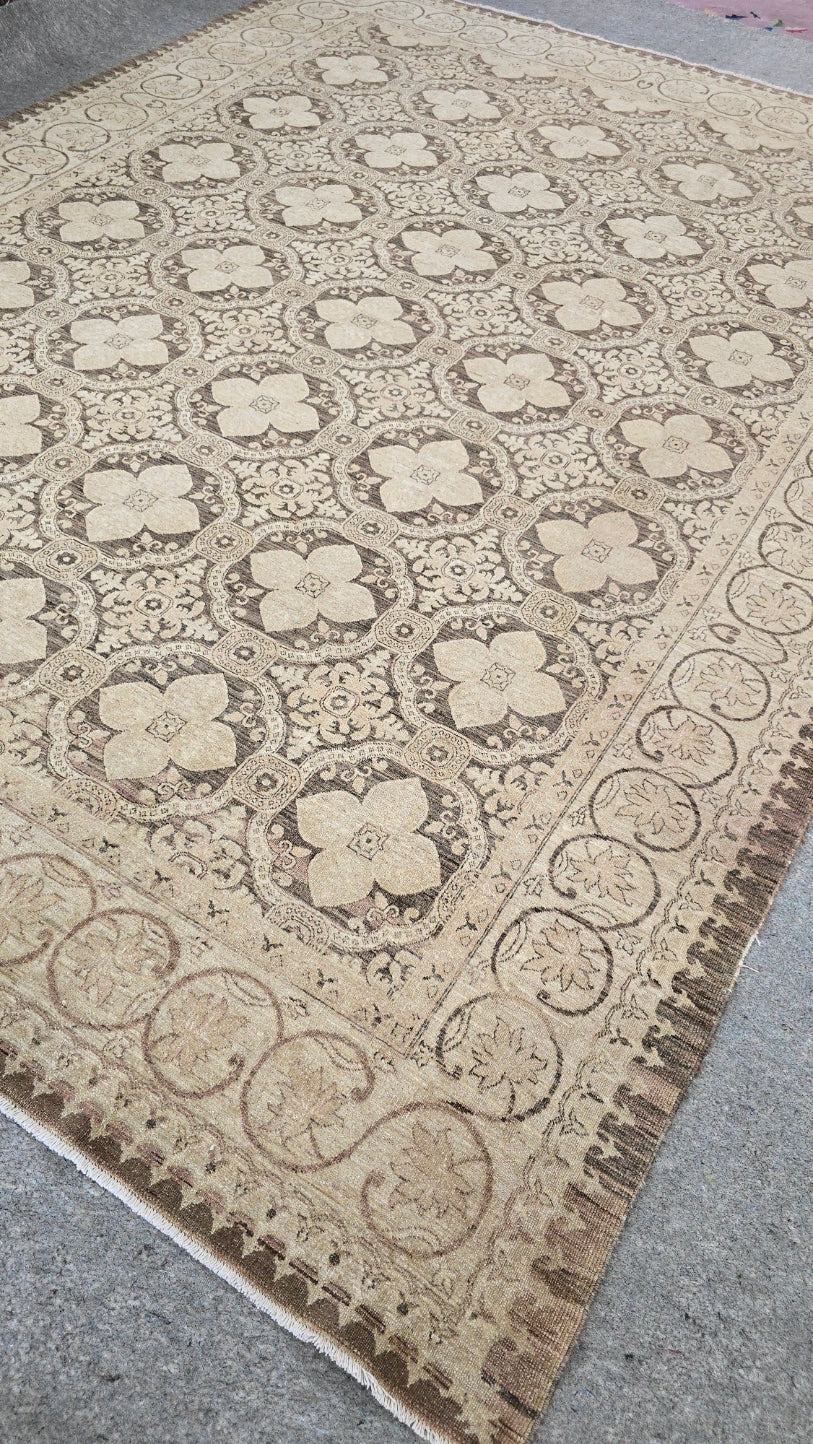 Tabriz Teawash Rug 8.8 x 11.9 (10438)