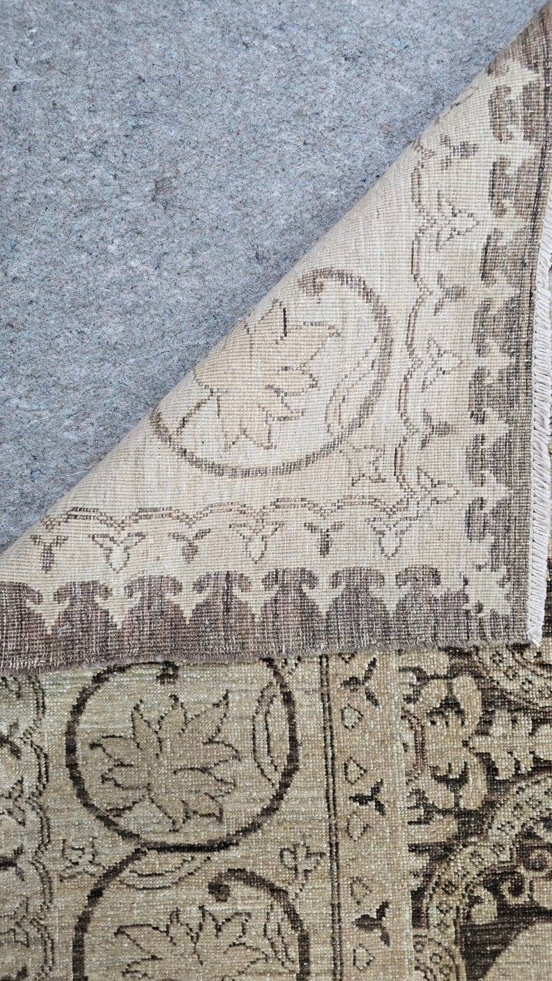 Tabriz Teawash Rug 8.8 x 11.9 (10438)