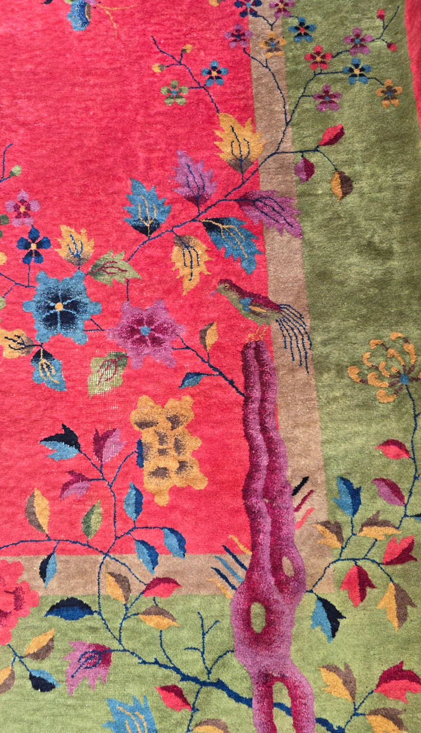 1920s Art Deco Nichols Chinese Rug 9x12