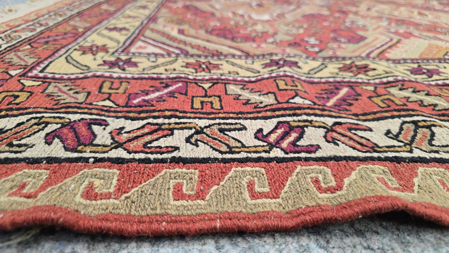 VIntage Persian Soumak Kelim 6.1 x 8.9 (5182)