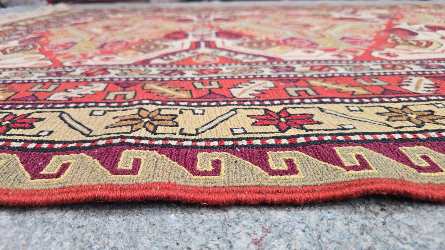 VIntage Persian Soumak Kelim 6 x 9
