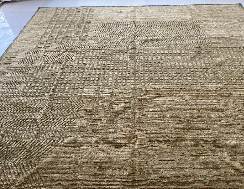 The John Ahmad Rug" – In Sanora Beige