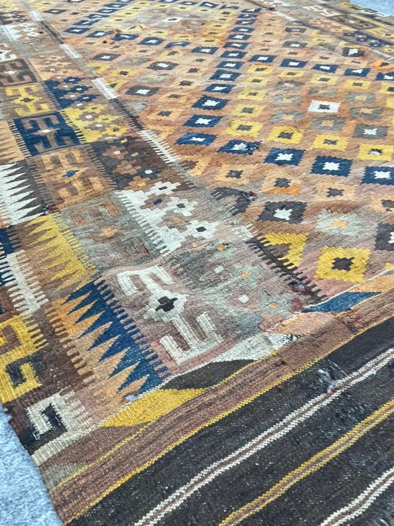 Maimana Kilim – 7.2 x 11.8 (#3007)