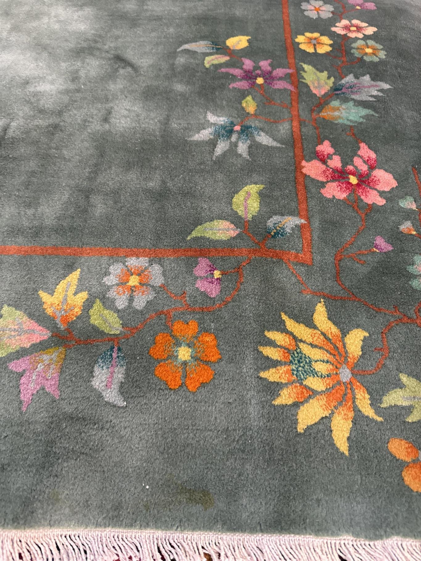 1920s Art Deco Nichols Chinese Rug 8.6x11.6
