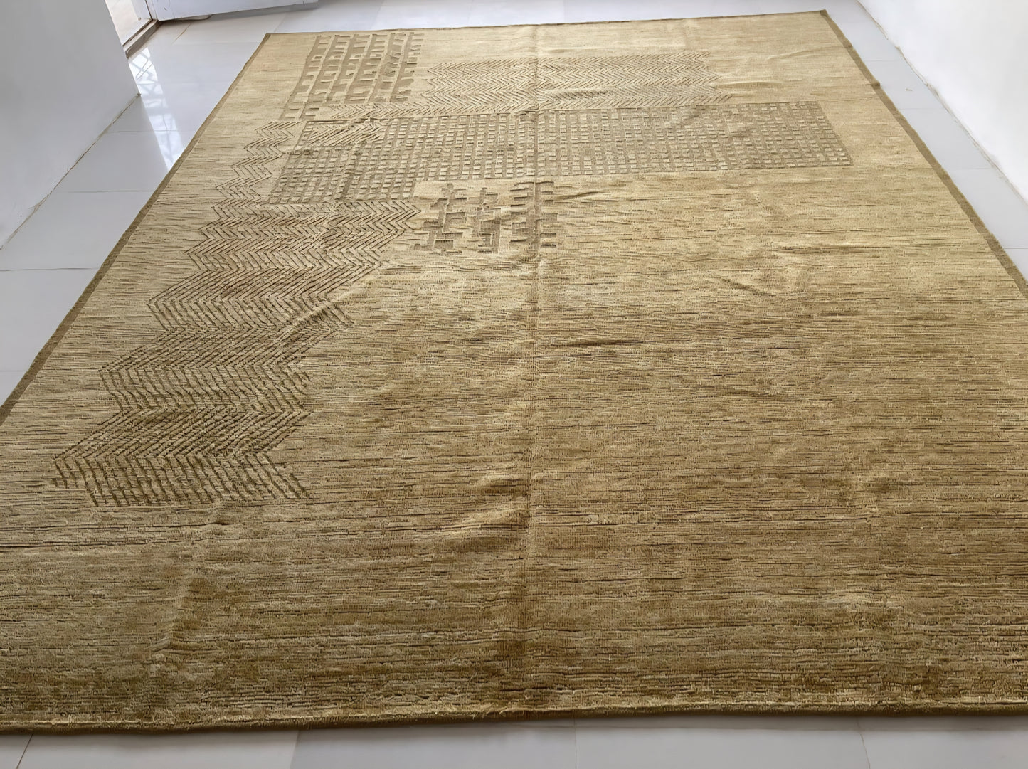The John Ahmad Rug" – In Sanora Beige
