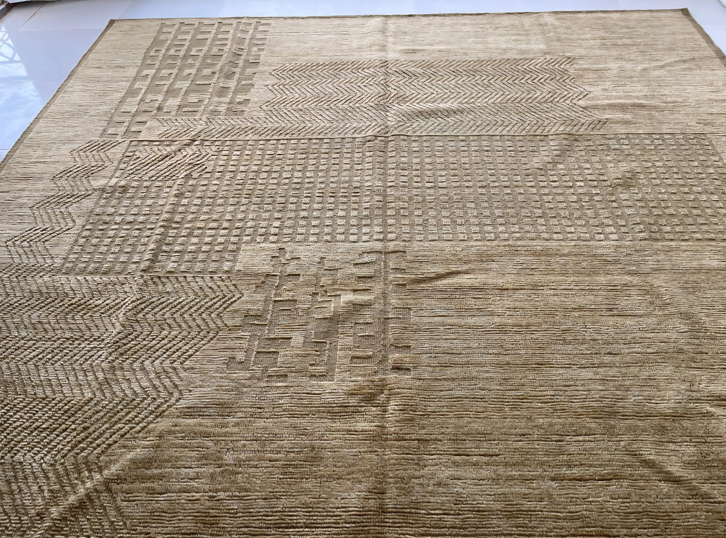The John Ahmad Rug" – In Sanora Beige