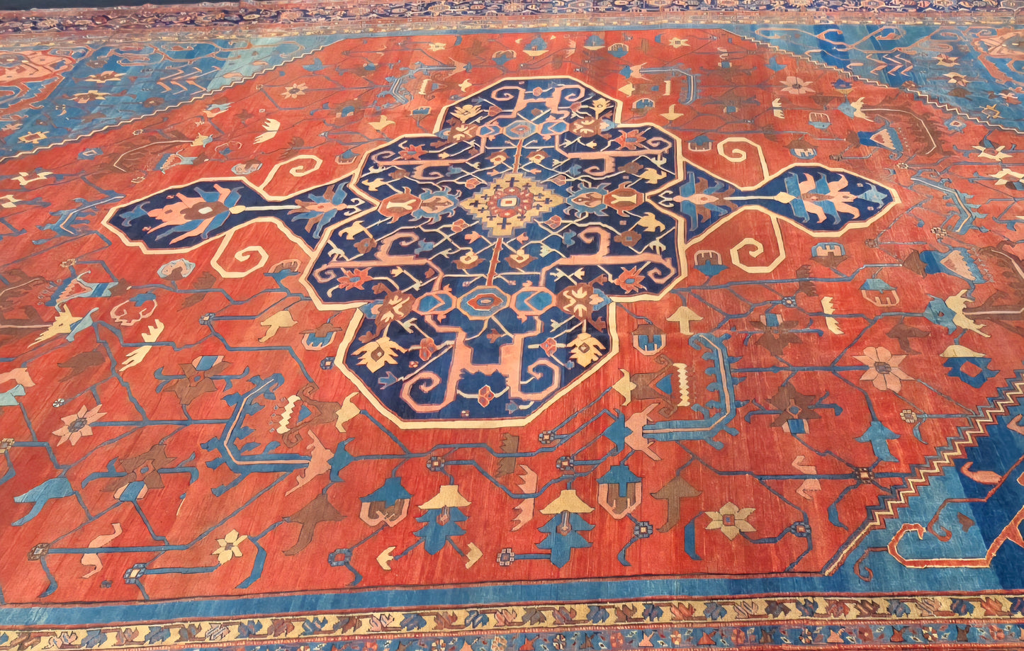 19th Century Palace sized Bakshaish 13.2x19.6