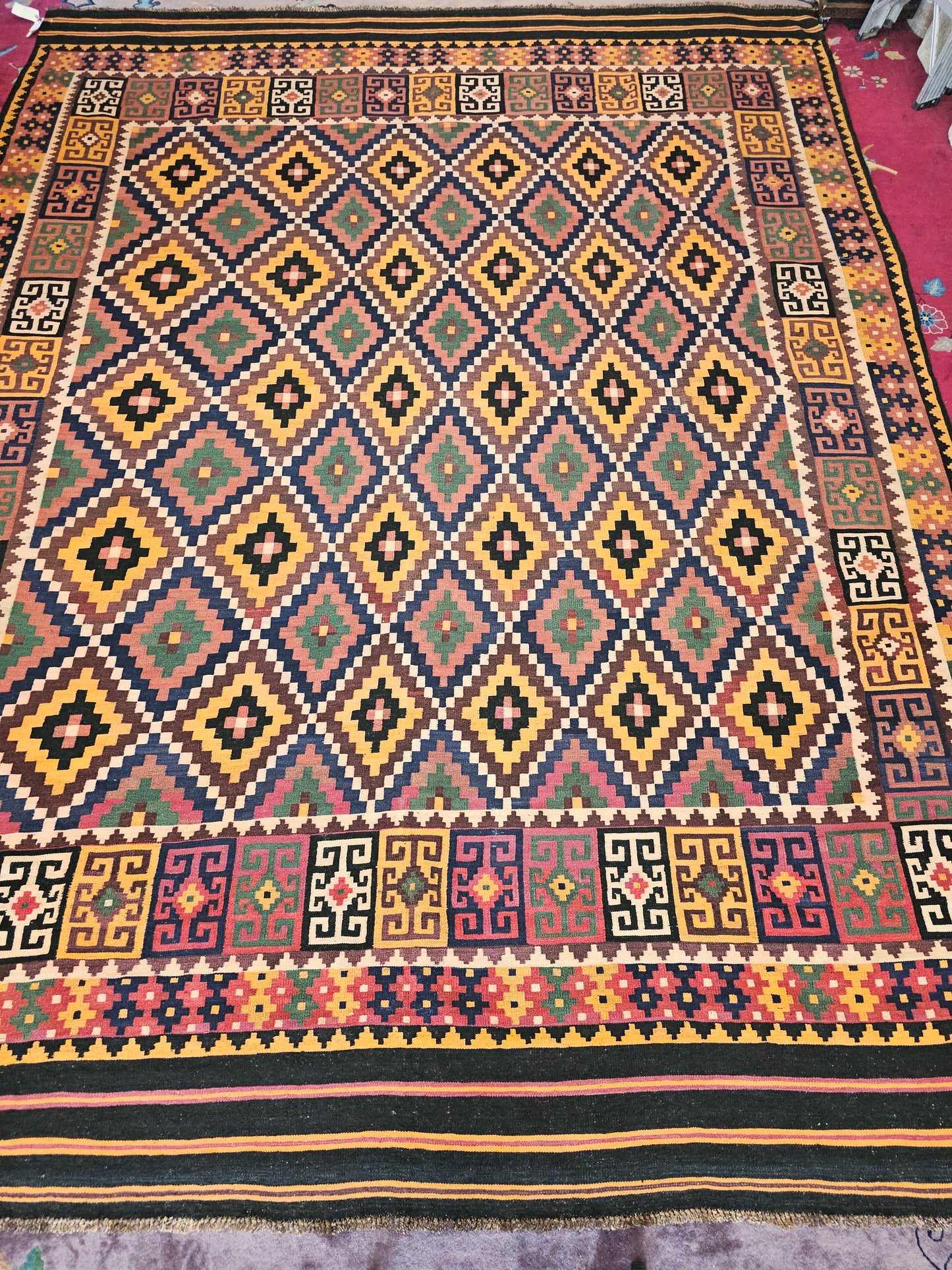 Maimana Kilim – 10 x 13 (#5842)