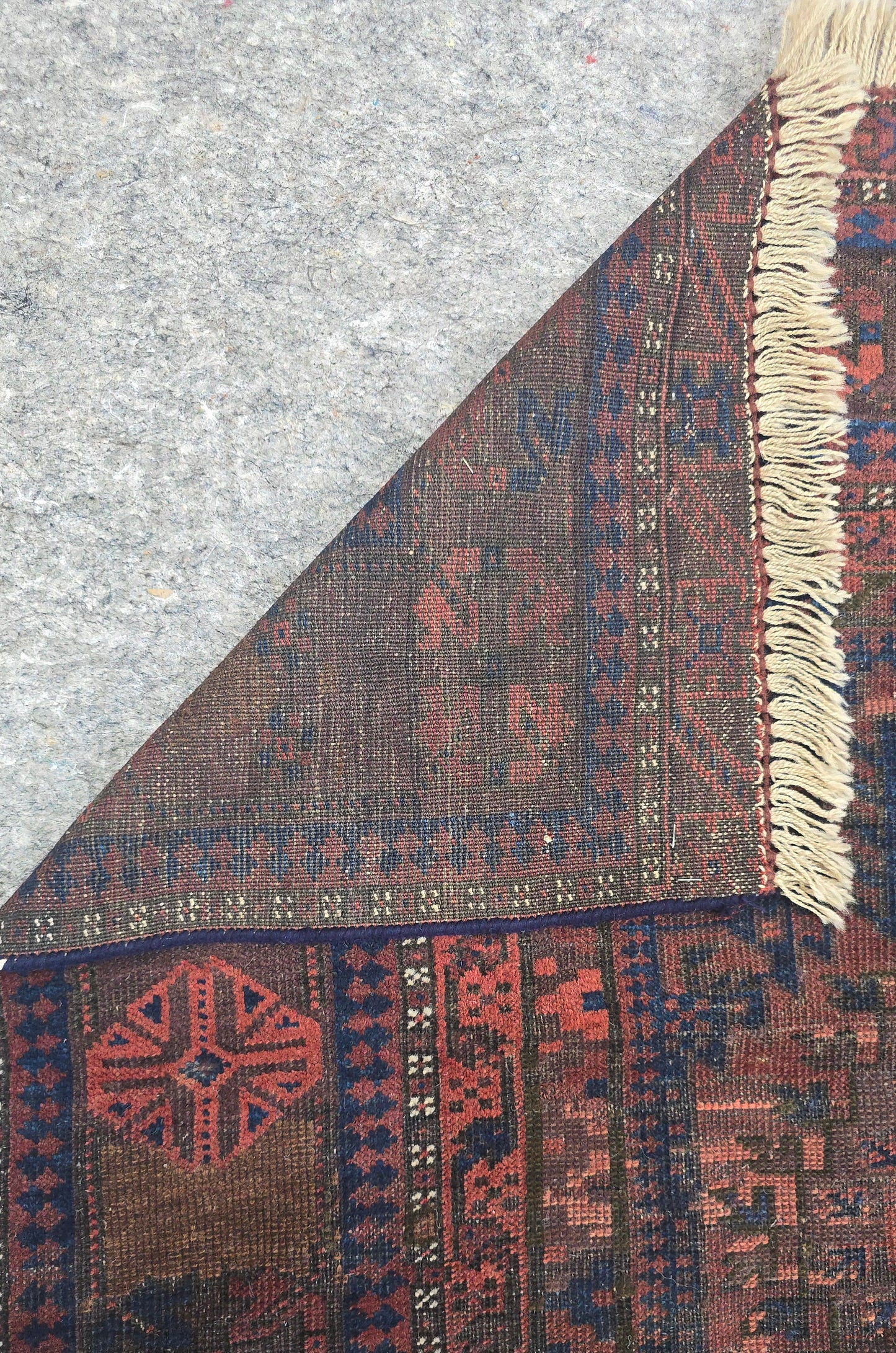 Antique Baluch Rug Circa 1900s #10457