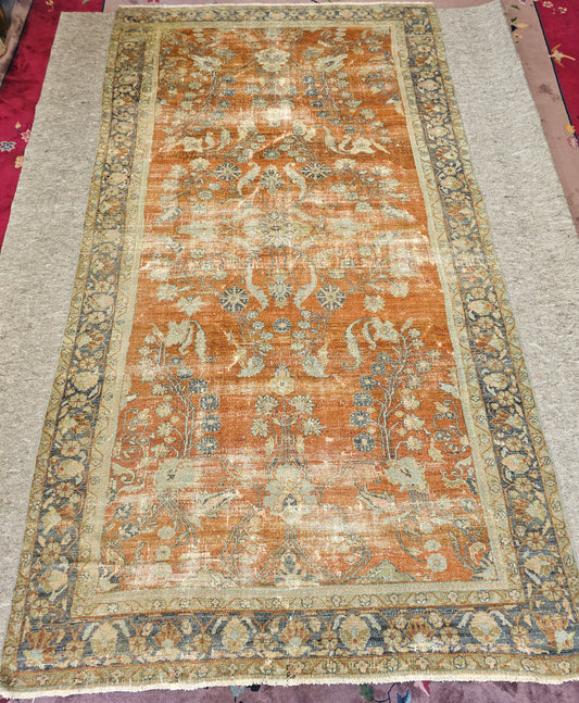 Antique Persian Lilihan Rug – Hand-Knotted Wool (Circa Early 20th Century) (#9225) – 7 x 13