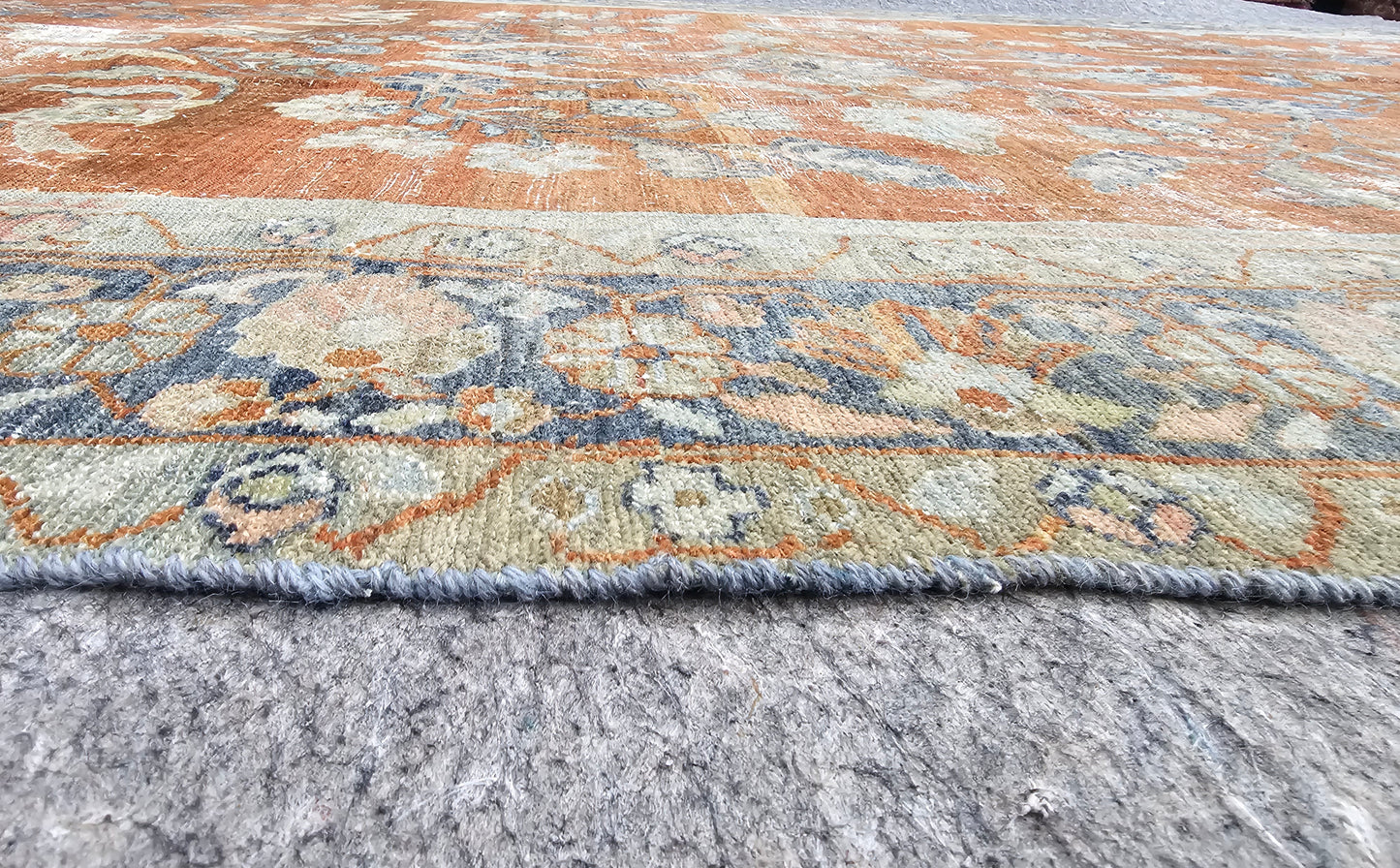 Antique Persian Lilihan Rug – Hand-Knotted Wool (Circa Early 20th Century) (#9225) – 7 x 13