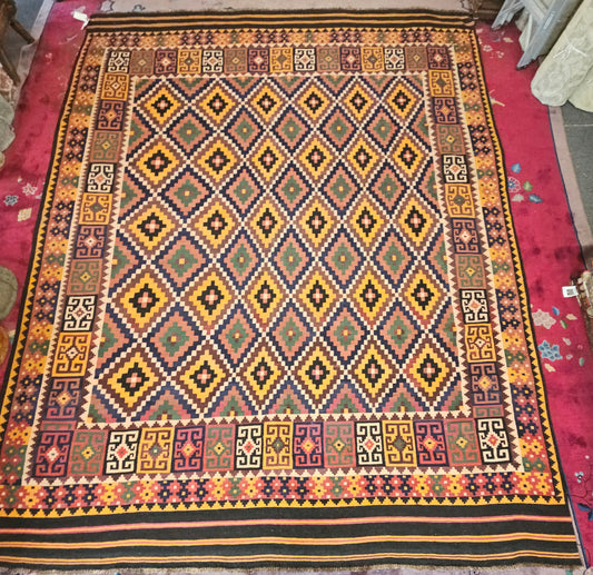 Maimana Kilim – 10 x 13 (#5842)