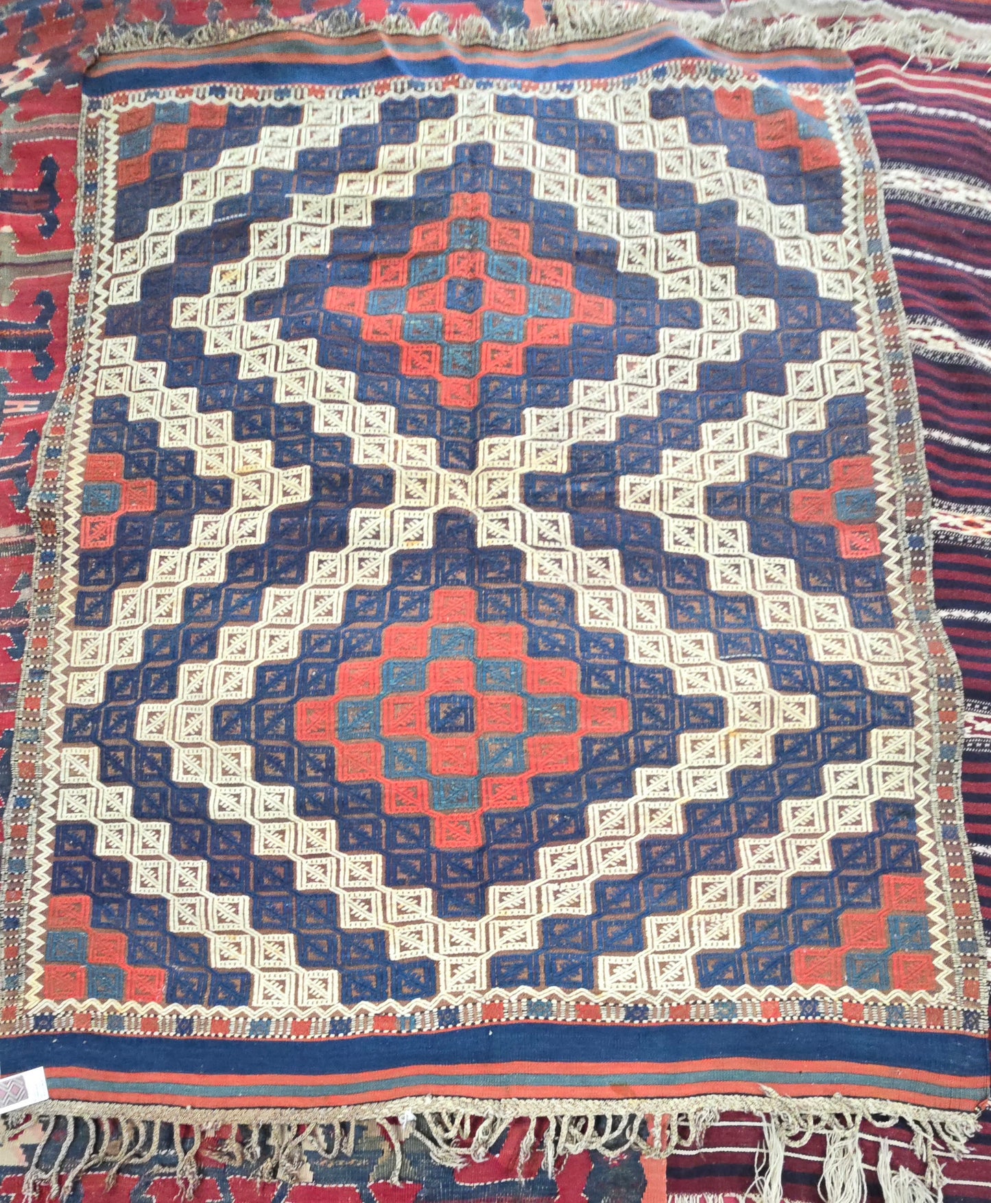 Antique Turkish Kelim #5163