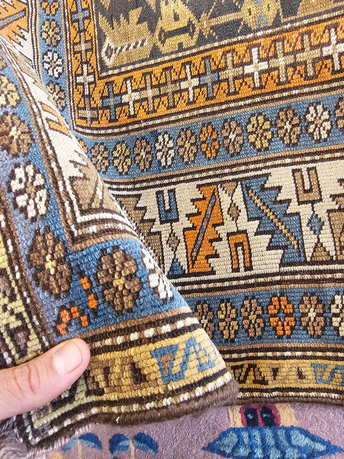 5286 antique Chi Chi Rug