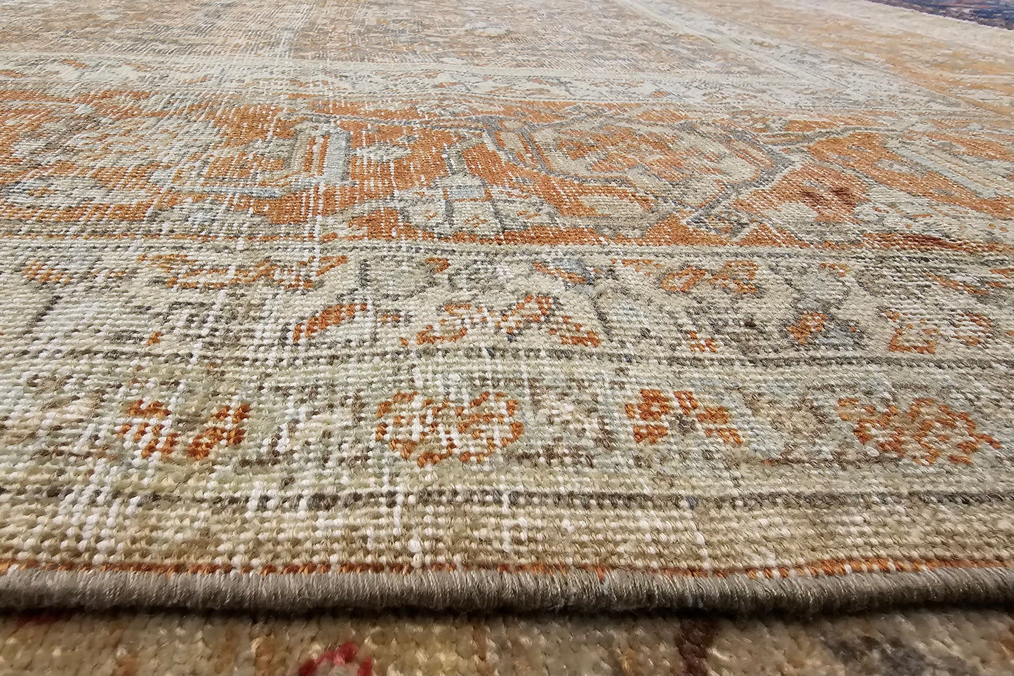 Antique Tabriz Persian Rug – Handwoven Large Area Rug (8'6" x 11'11")