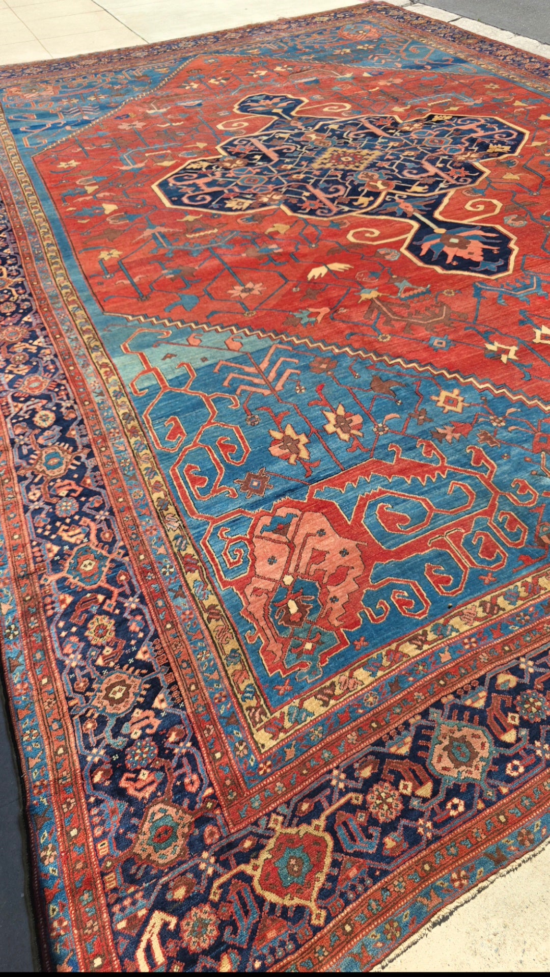 19th Century Palace sized Bakshaish 13.2x19.6