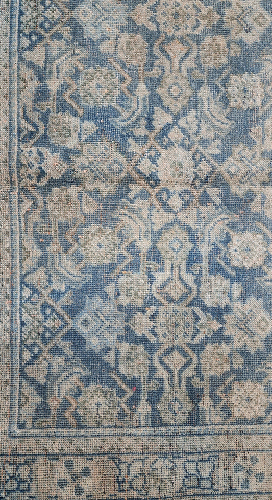 Antique Persian Malayer Rug – Hand-Knotted Wool (4.4 x 6.8)