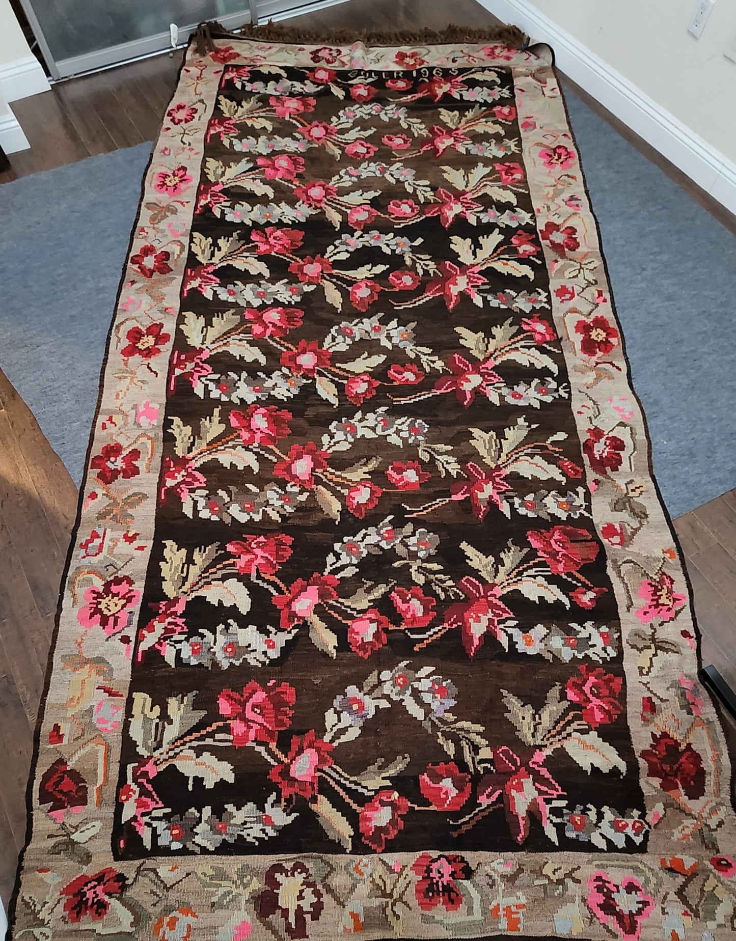 Vintage Bessarabian Kilim