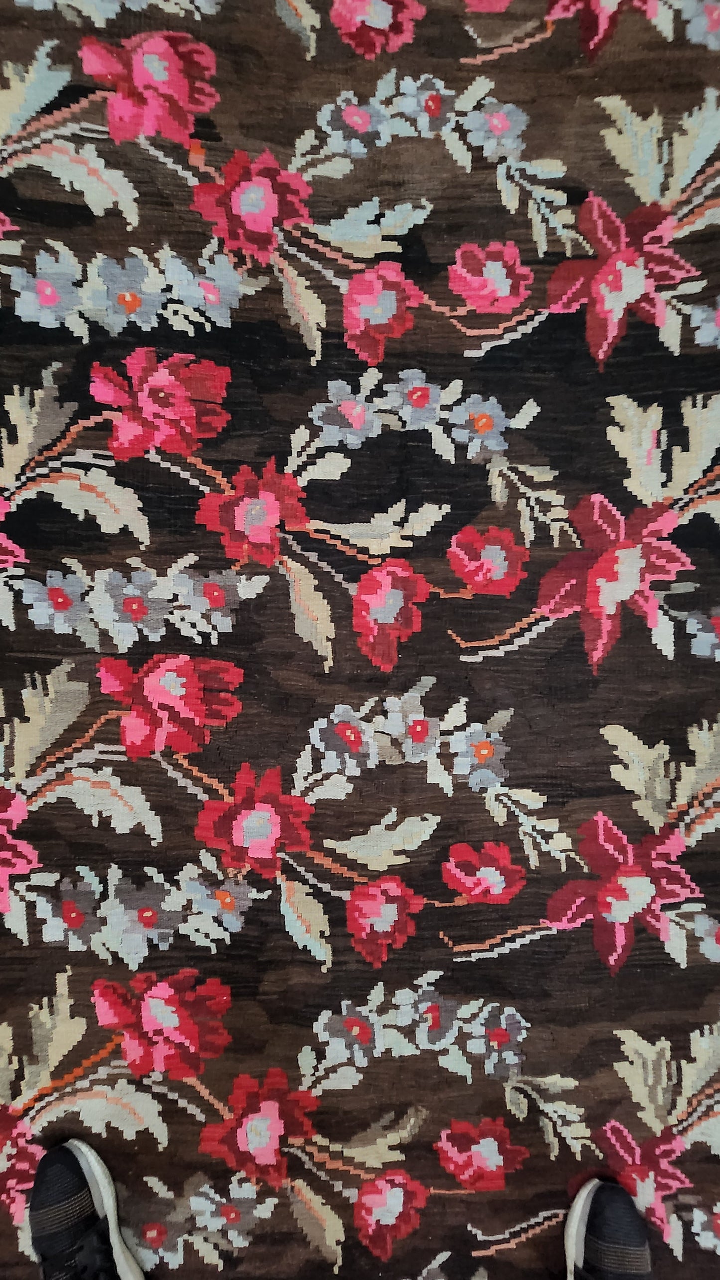 Vintage Bessarabian Kilim