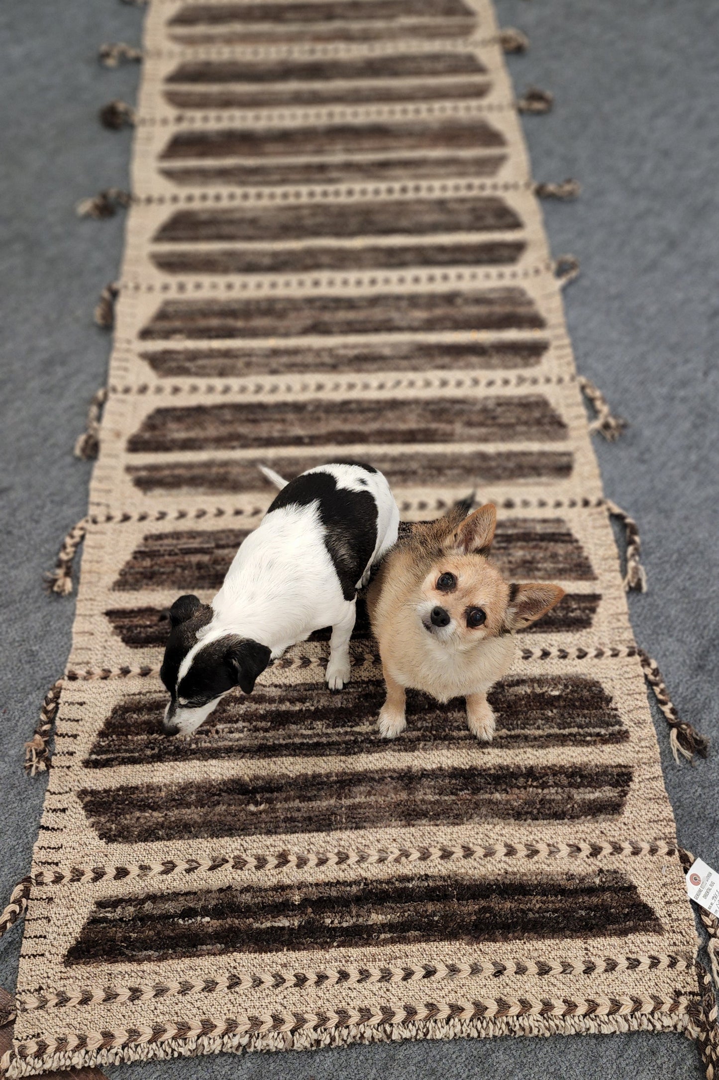Brown Moroccan Runner