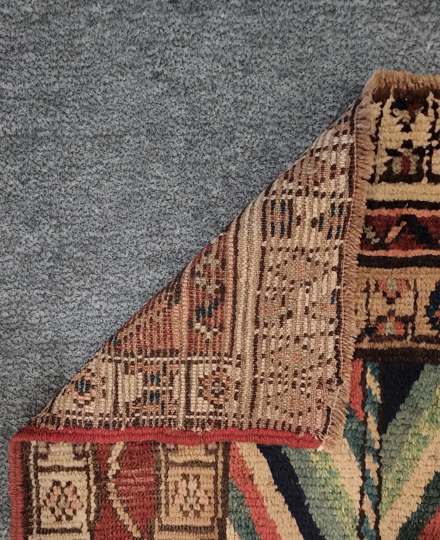 Vintage Kurdish Small Rug
