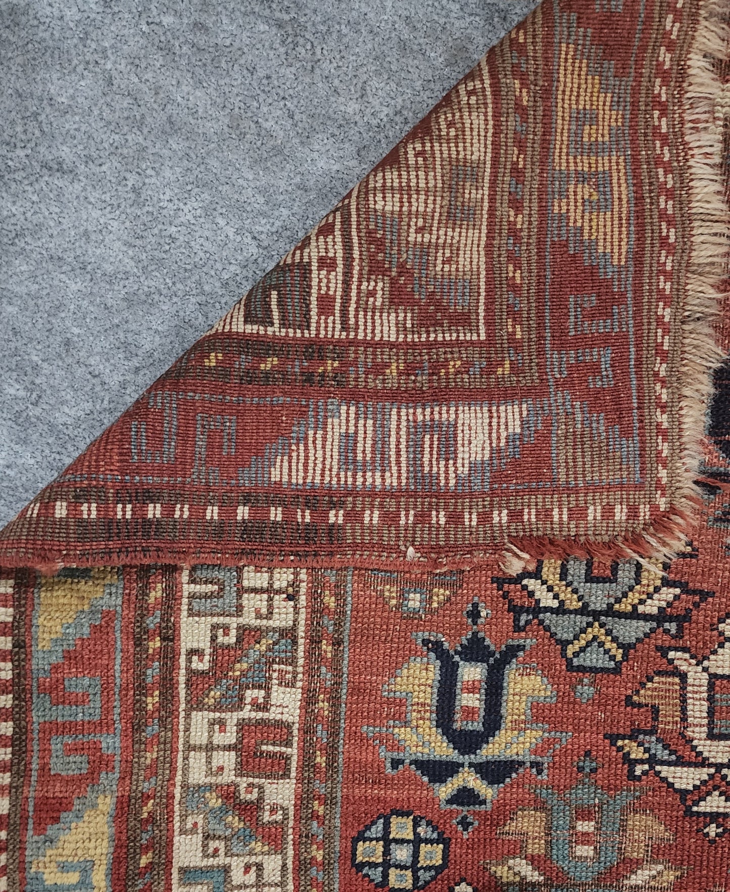 Vintage Caucasian Rug