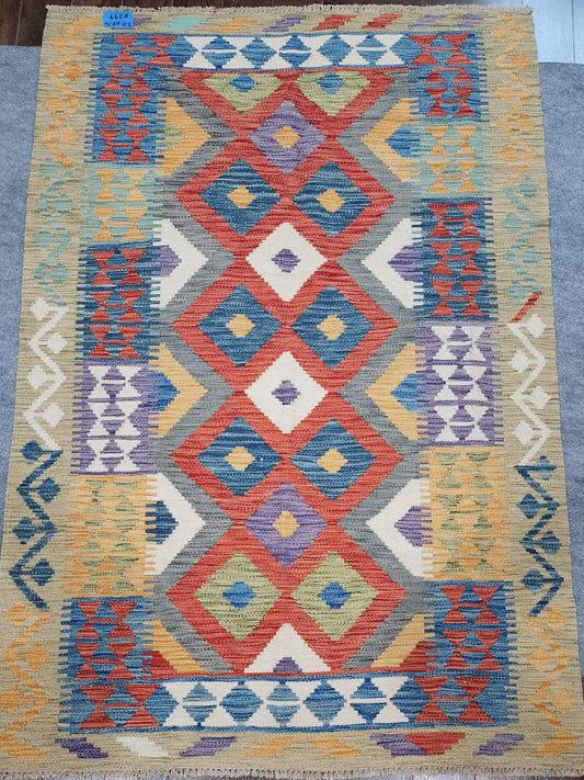 New Afghan Kelim #0299
