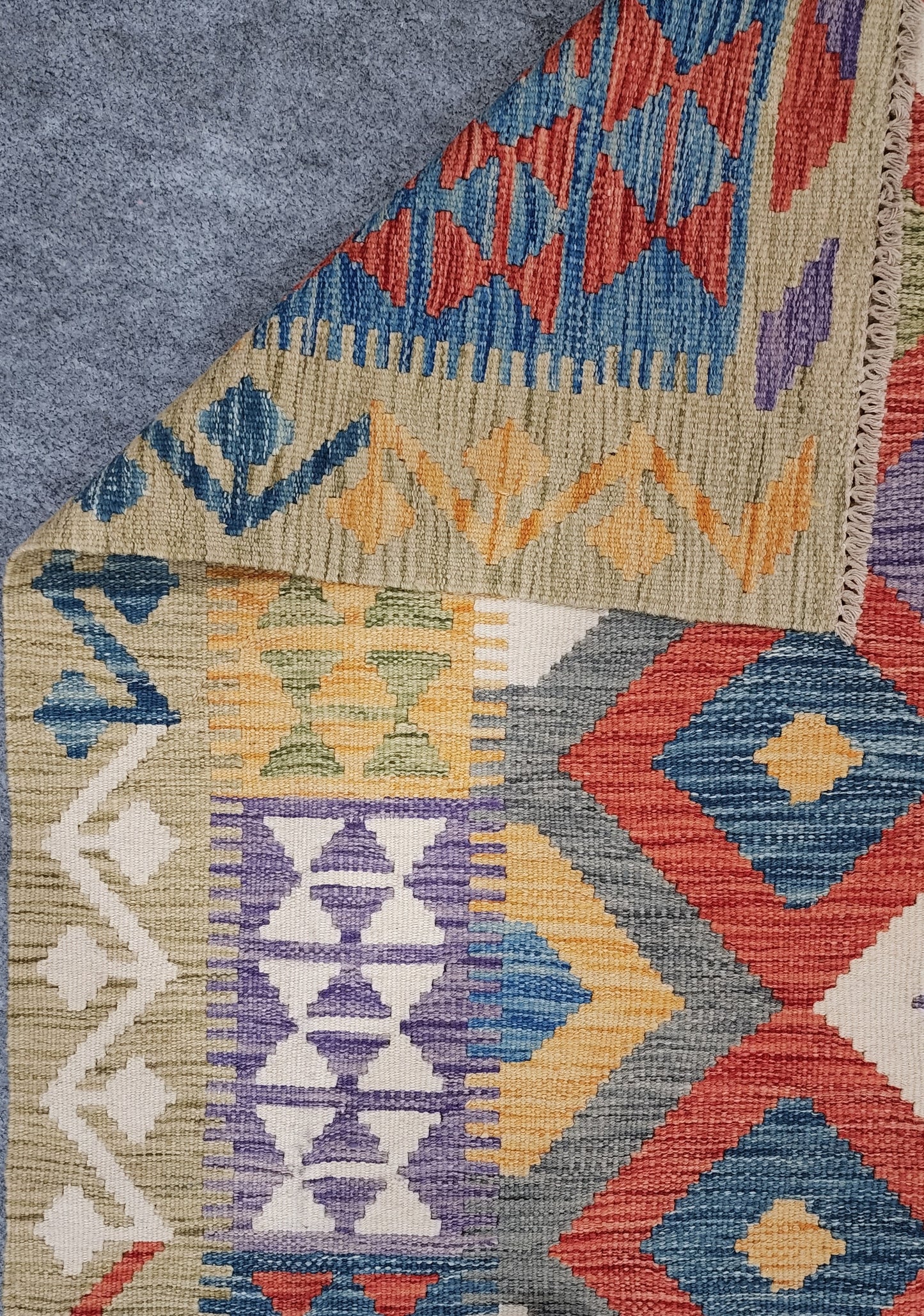 New Afghan Kelim #0299