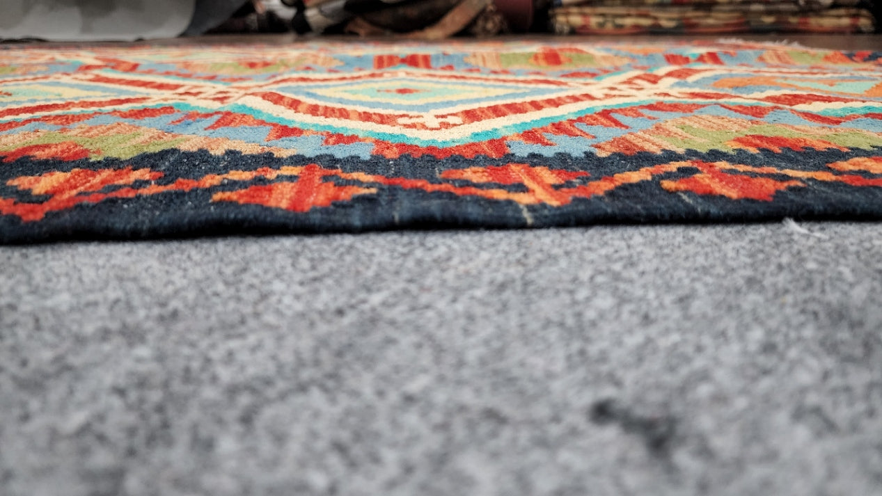 New Afghan Kelim #0258