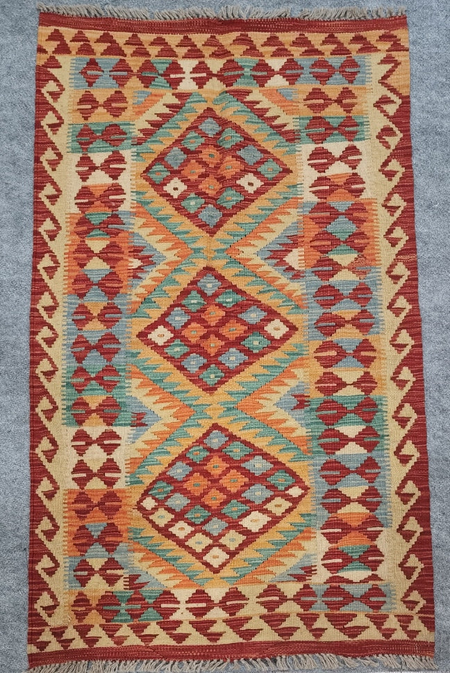 New Afghan Kelim # 0134
