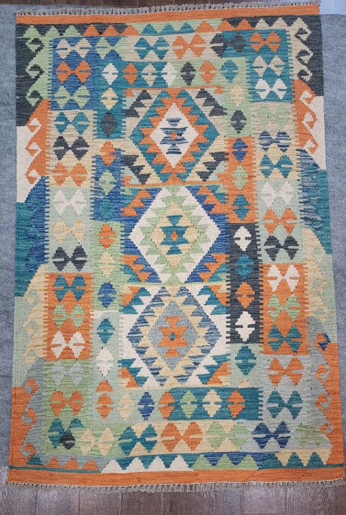New Afghan Kelim #0238