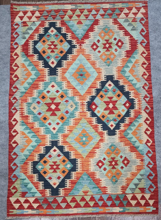 New Afghan Kelim #0253