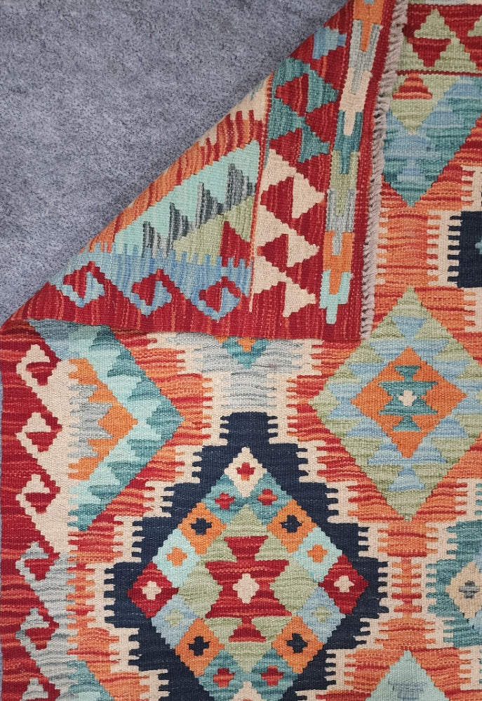 New Afghan Kelim #0253