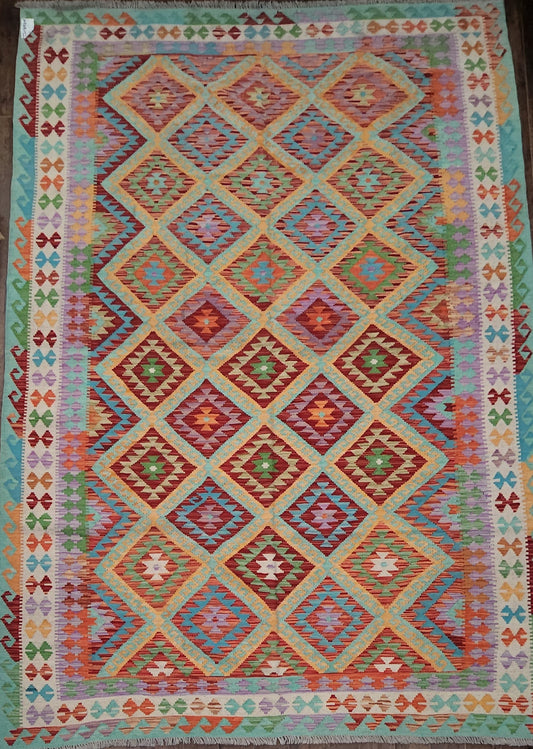 New Afghan Kelim #11488