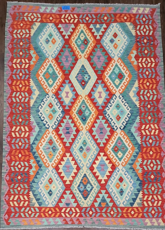 New Afghan Kelim #0415