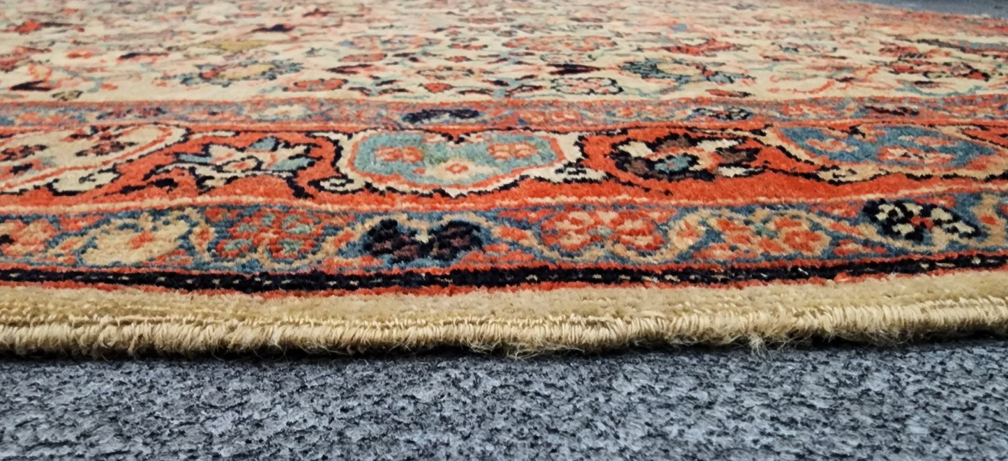 Antique Ziegler Mahal Rug – Hand-Knotted Wool (4.7 x 6.6) (#19703)