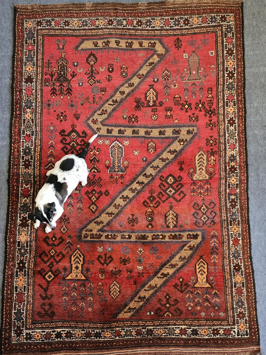 Afghan War Rug (original 1980 Perfect Condition)