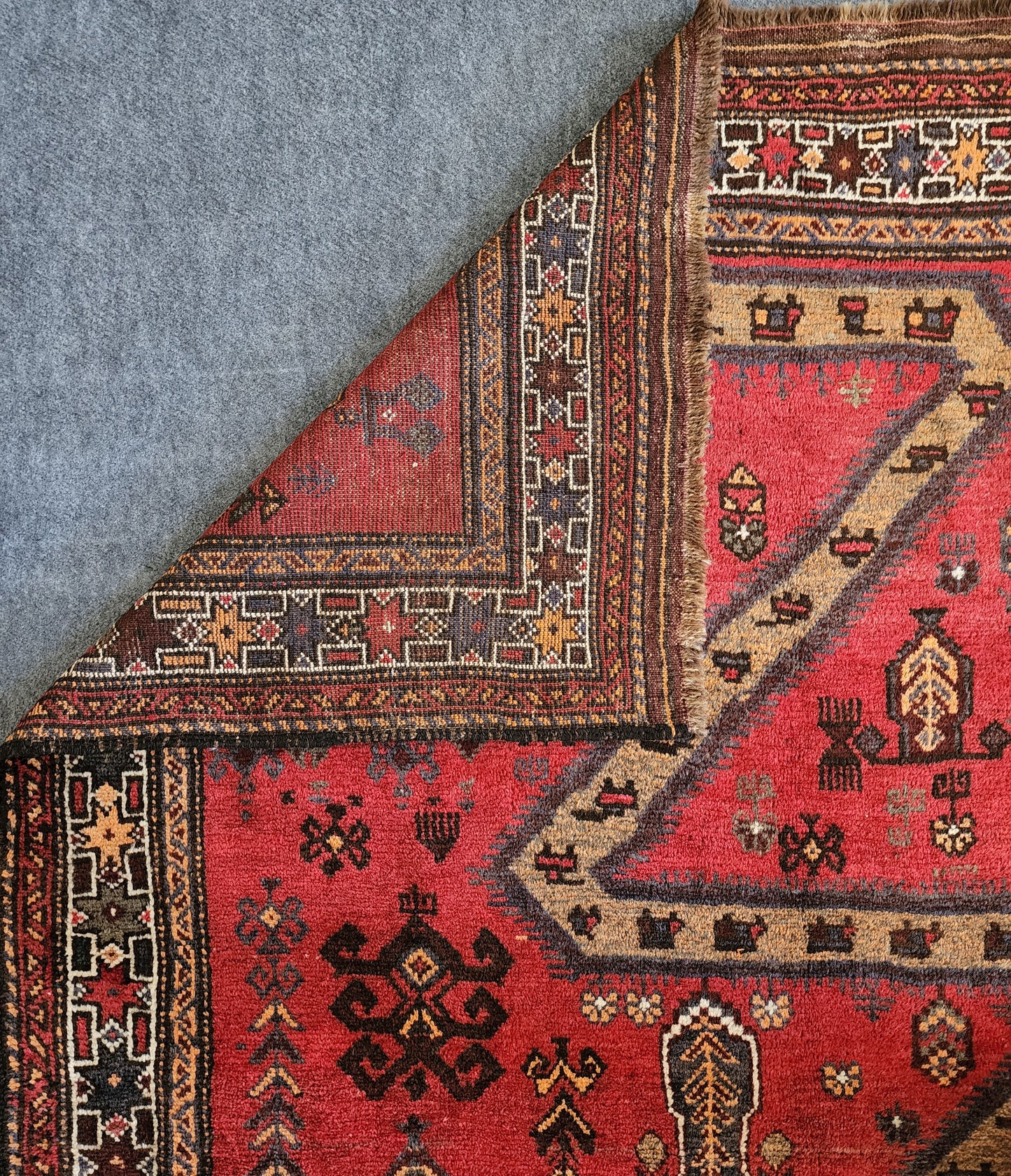 Afghan War Rug (original 1980 Perfect Condition)