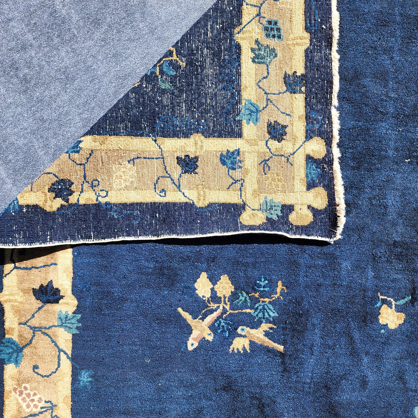 Chinese Peking Rug Circa 1900s Perfect Condition