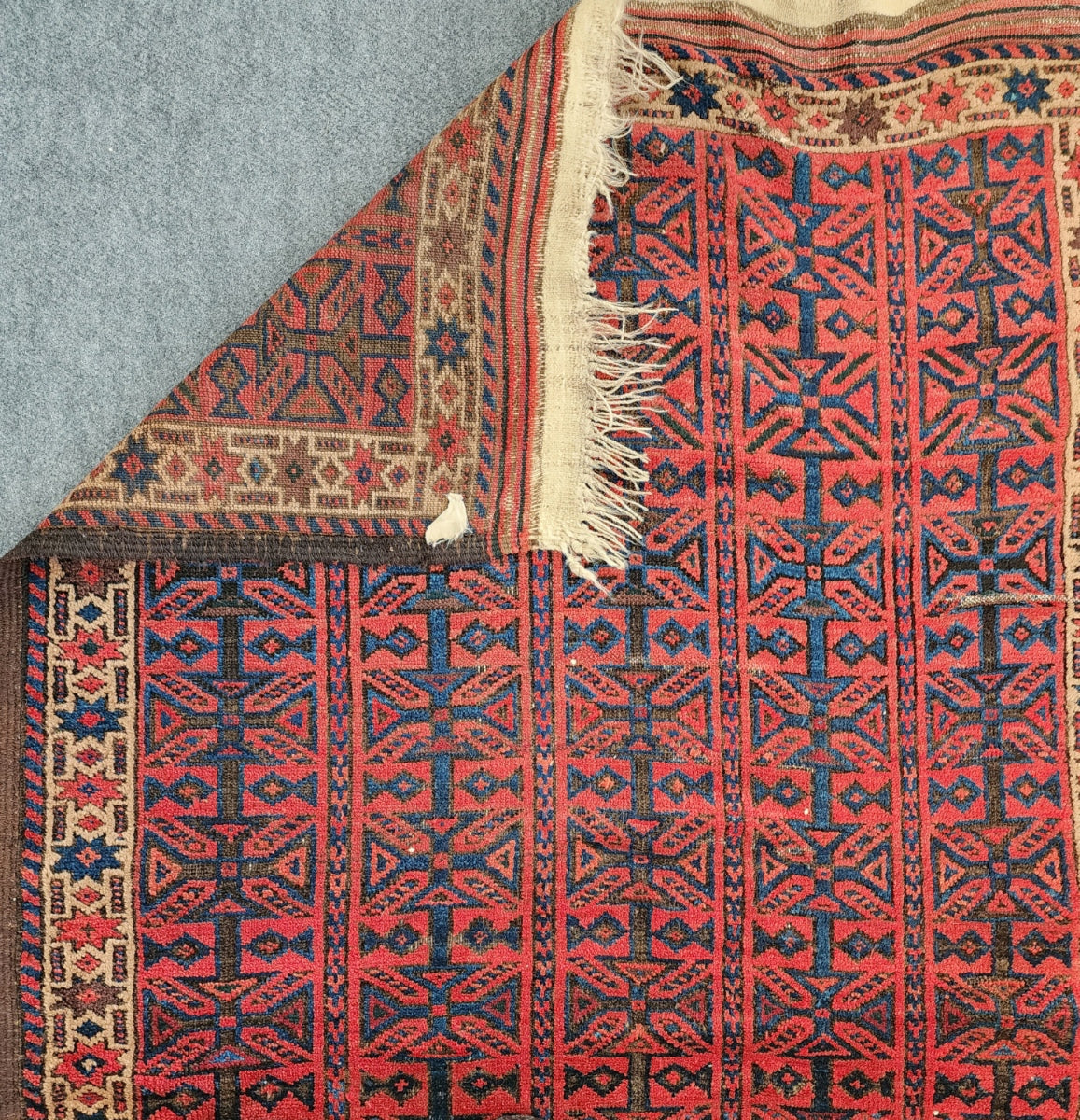 Baluch Rug (19th Century ) Persia #14716