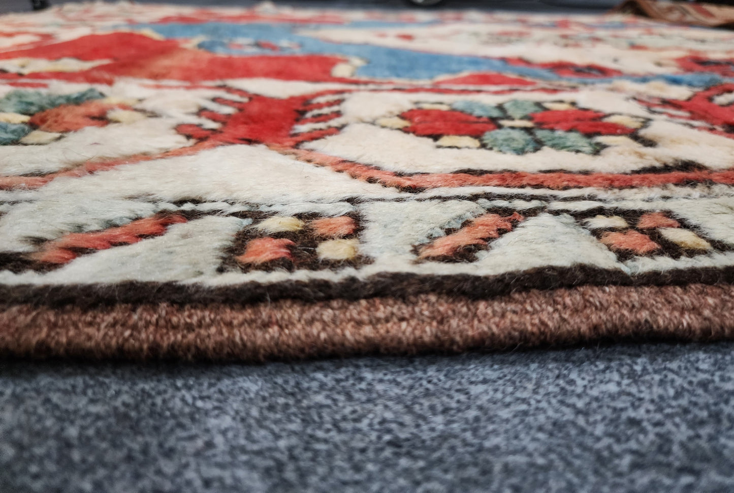 Vintage Turkish Kula Rug