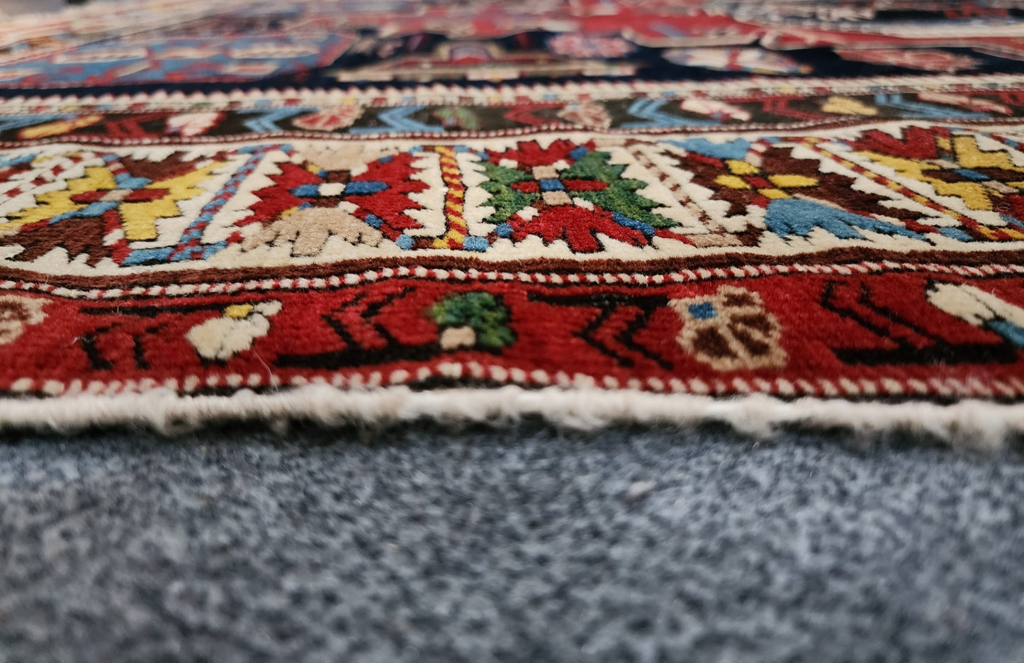 Shirvan Caucasus Collector Rug Circa 1920s