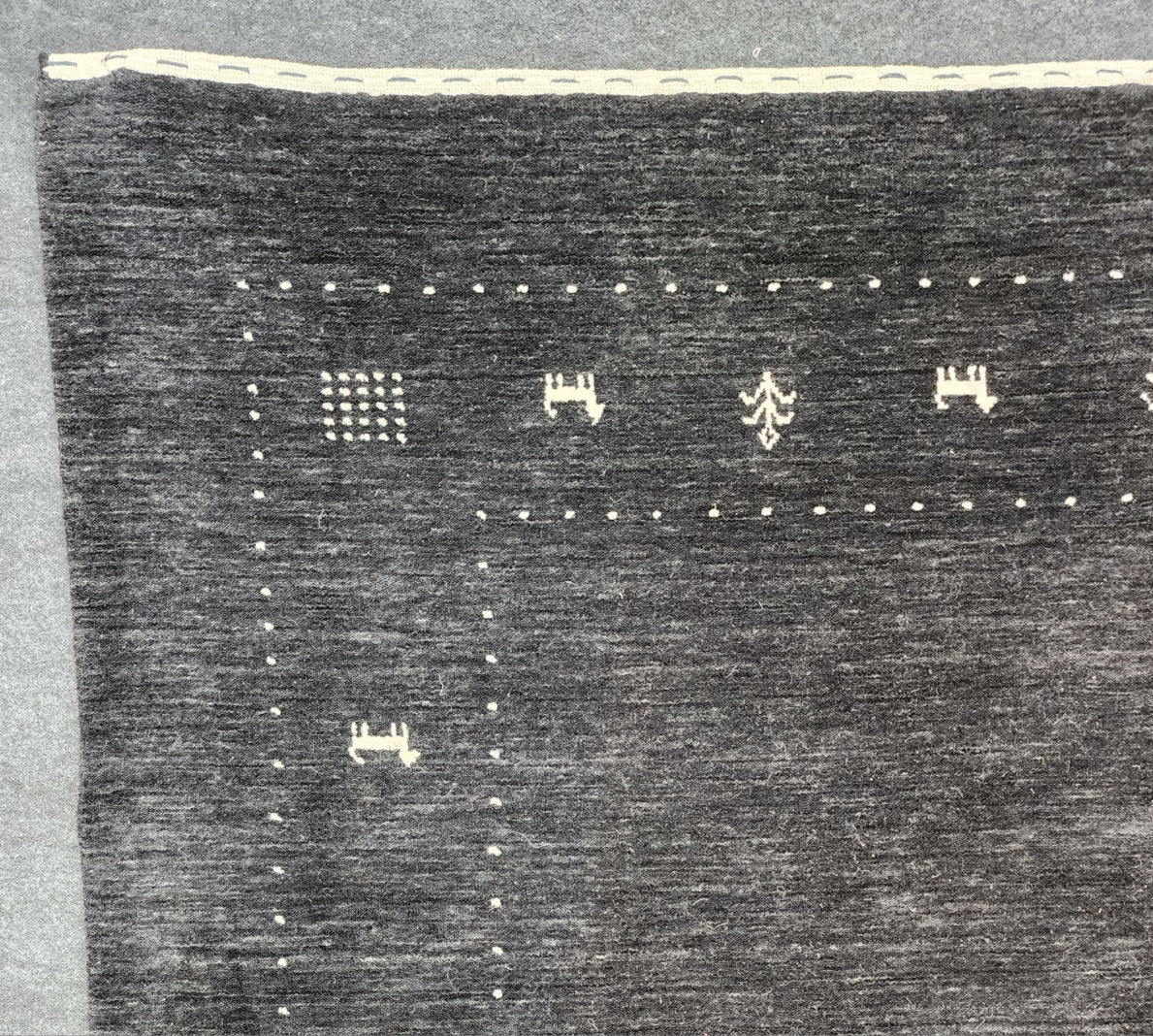 Black Gabbeh Rug